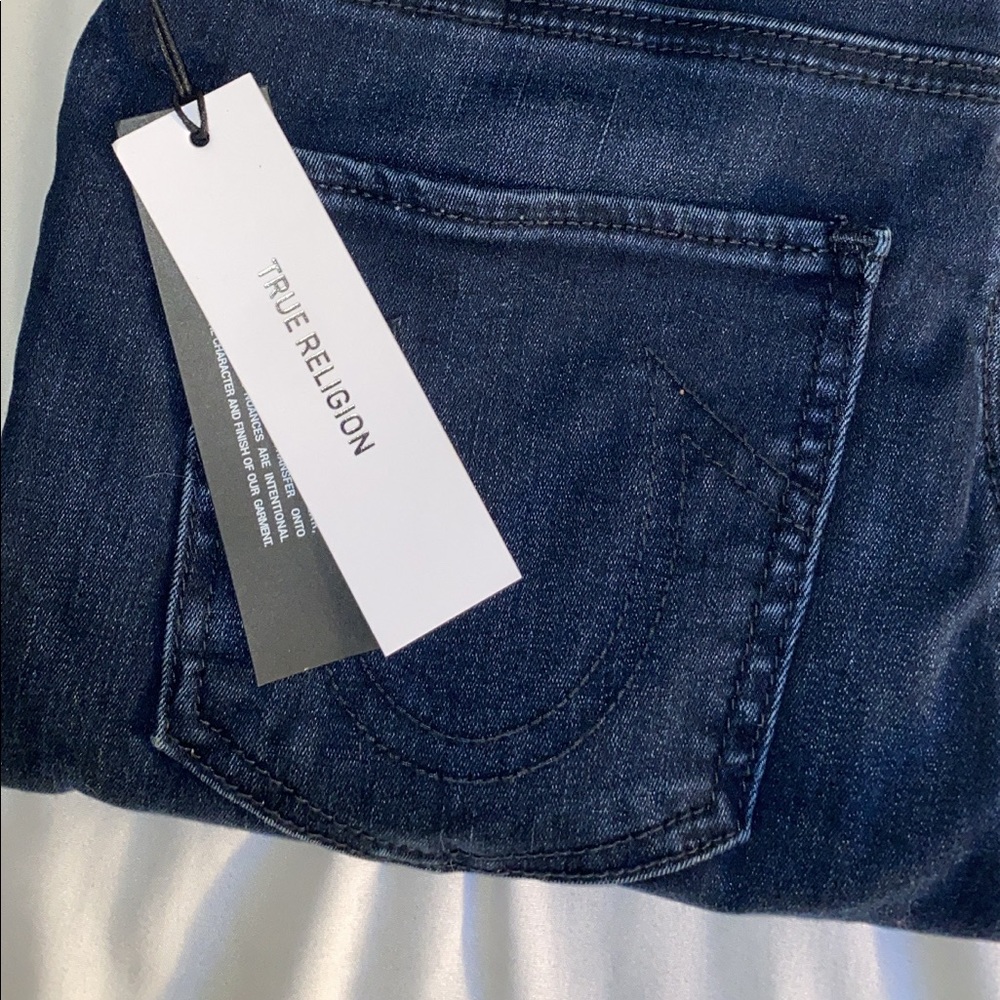 True religion slim dark jeans